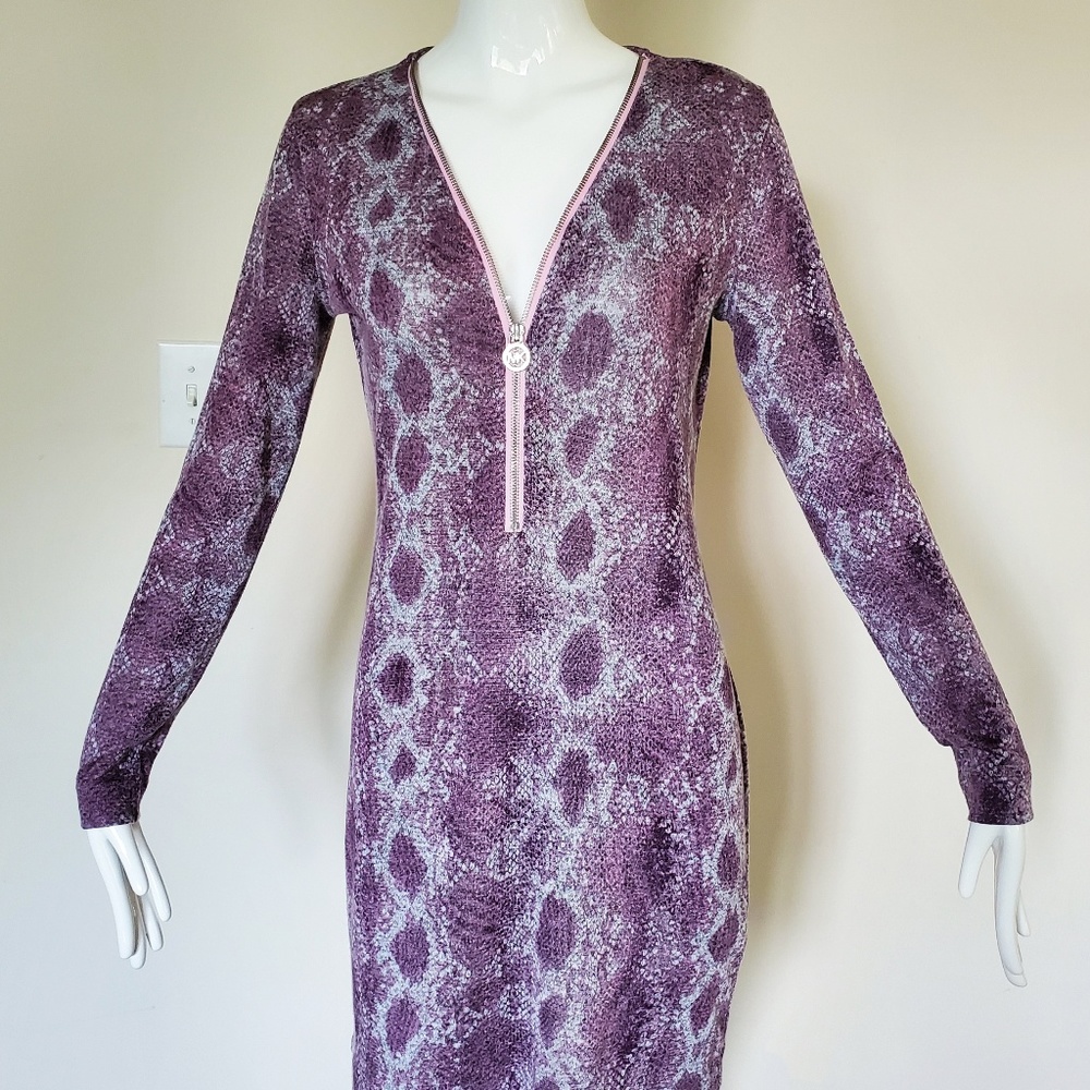 MICHAEL Michael Kors Python print dress